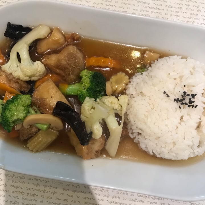 photo of Vegetarian Express Cafe Monkey Head Mushroom Rice shared by @applepancakes on  08 Sep 2019 - review