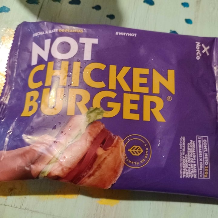 photo of NotCo Not Chicken Burger shared by @jp1187 on  09 Mar 2022 - review