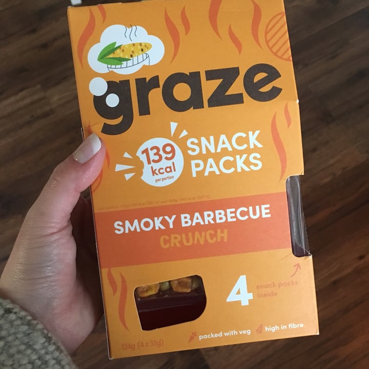 photo of graze Smoky Barbecue Crunch shared by @georgiaabigail on  05 Jan 2020 - review