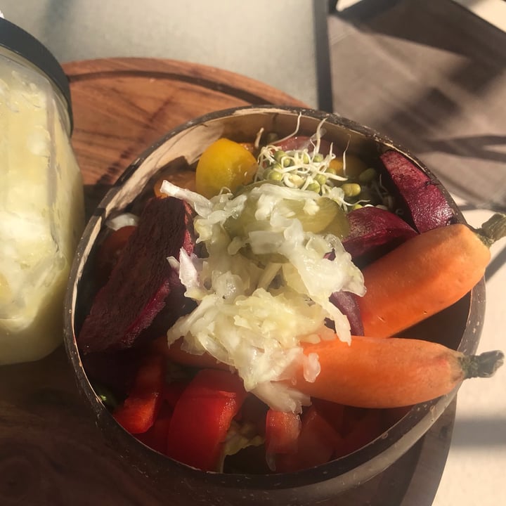 review photo of Trader Joe's Sauerkraut shared by @veganlibrarian on 31 Dec 2021 - review