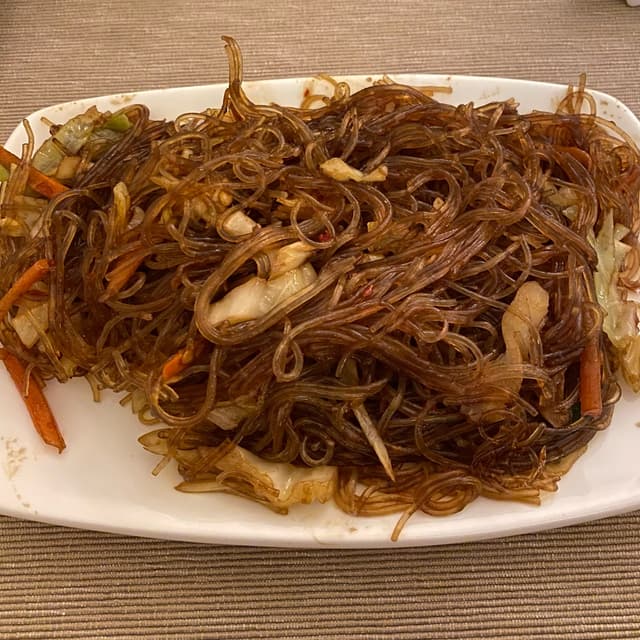 「Spaghetti di soia con verdure」の料理の写真