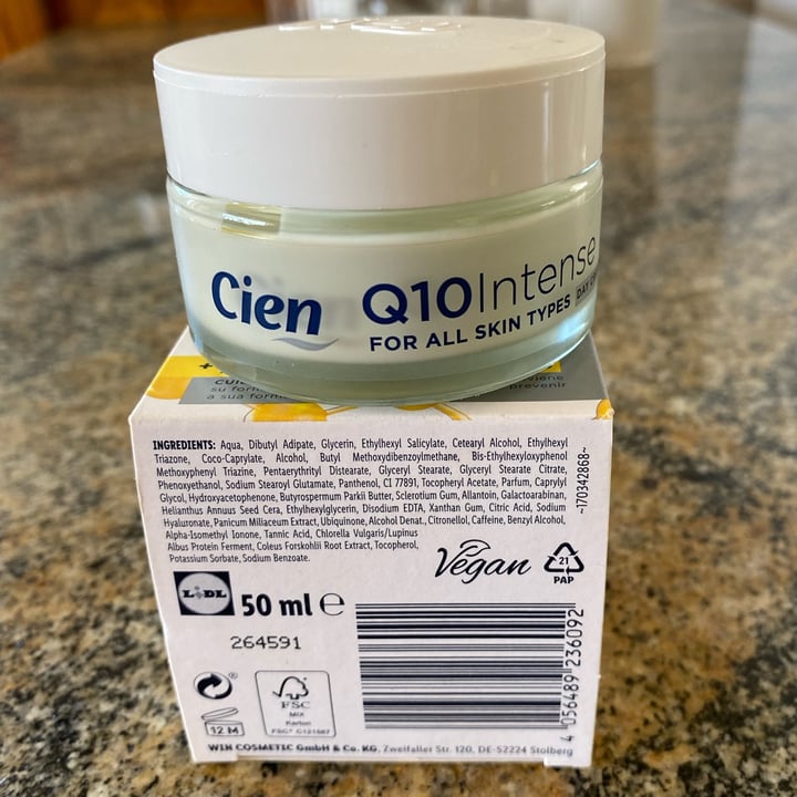 photo of Lidl creme de dia para rosto Q10 intense shared by @armindanovo on  09 Jun 2022 - review