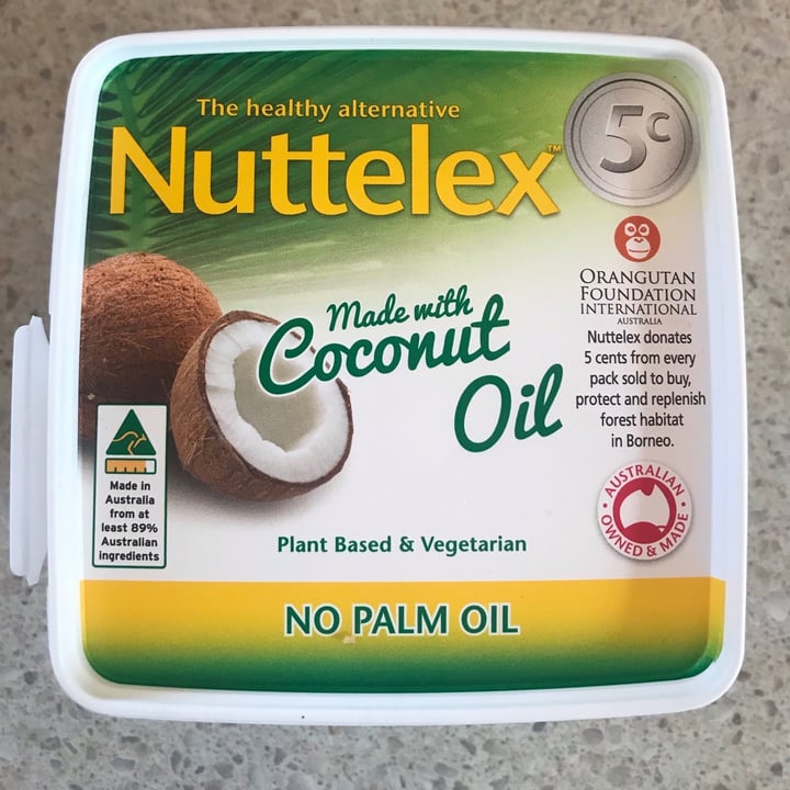 photo of Nuttelex Nuttelex Made With Coconut Oil shared by @lil-chickpea on  19 Aug 2021 - review