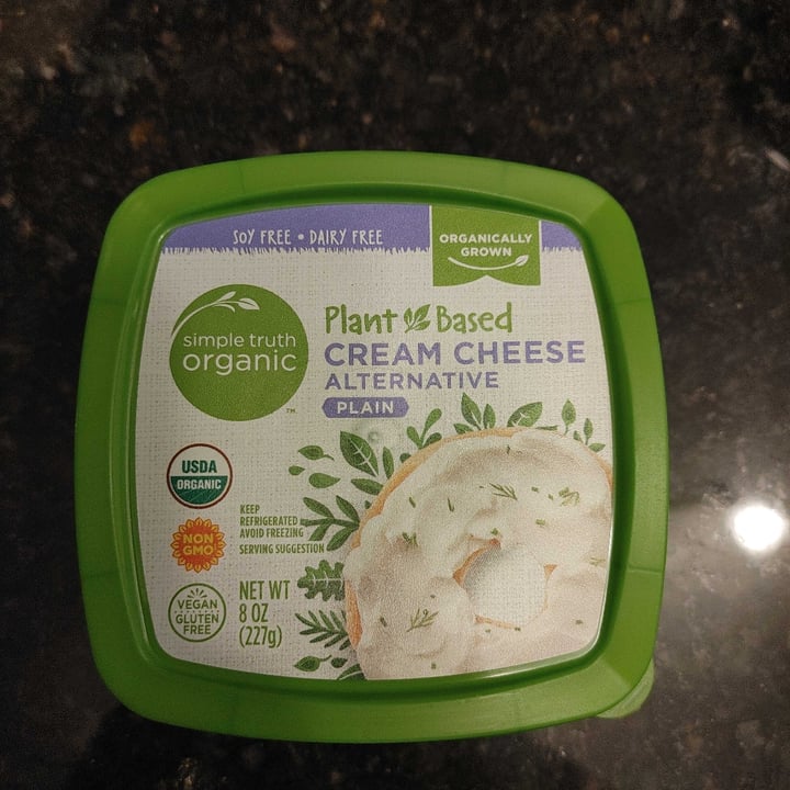 photo of Simple Truth Cream Cheese Alternative Plain shared by @v-gun on  13 Dec 2021 - review