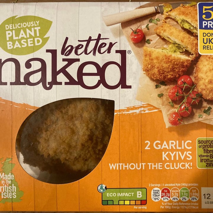 photo of Better Naked 2 Garlic Kievs Without The Cluck! shared by @partyinthekitchen on  11 Dec 2022 - review