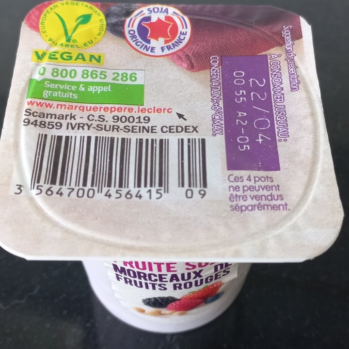 review photo of Nat & vie Fruité soja aux fruits rouges shared by @lindag on 06 Apr 2022 - review