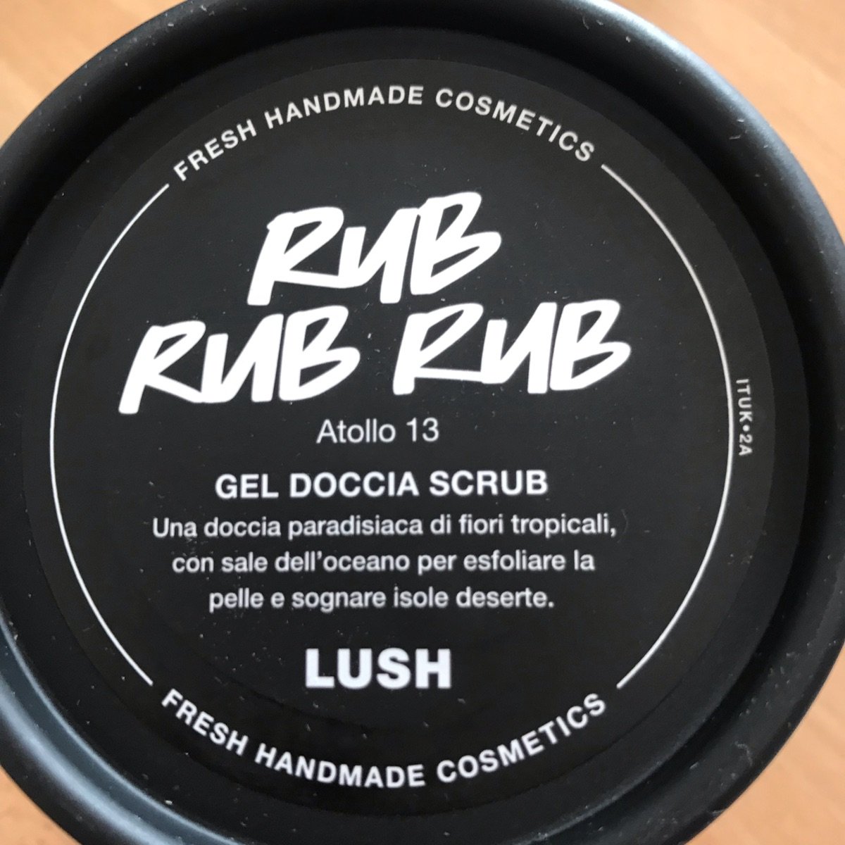 LUSH Fresh Handmade Cosmetics Rub Rub Rub Atollo 13 Reviews | abillion