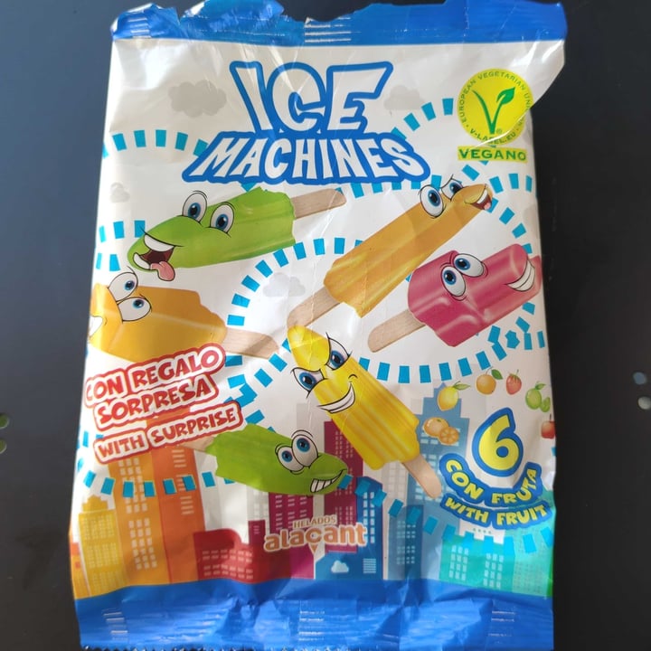 photo of helados alacant ice machines shared by @veganaroa on  07 May 2022 - review
