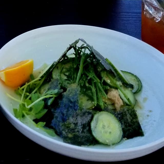 Photo of the dish “Crab & Cucumber Salad”