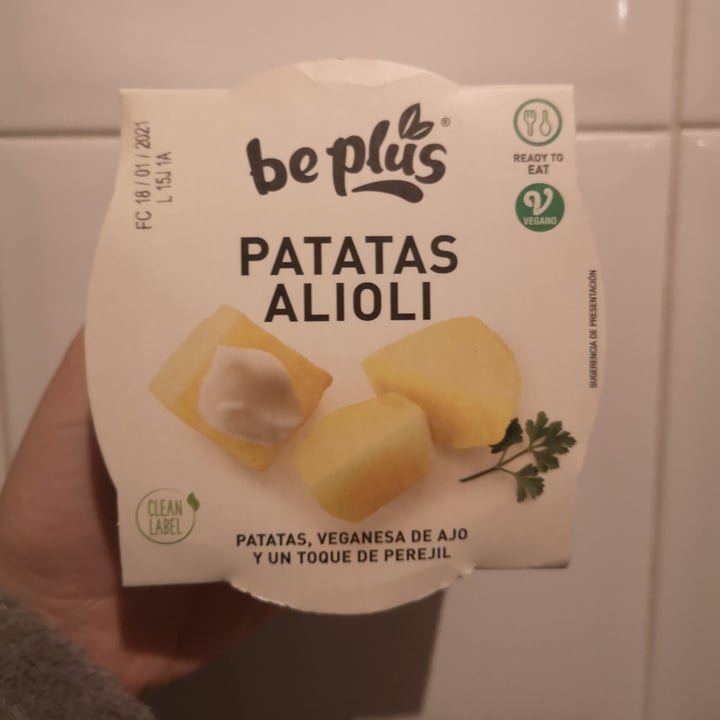 photo of Be plus Patatas Alioli shared by @veganvancouple on  21 Jan 2021 - review