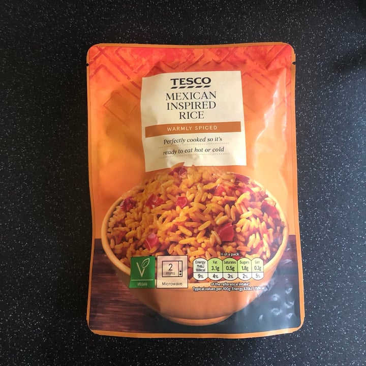 photo of Tesco Mexican inspired rice shared by @esmehart on  22 Apr 2022 - review