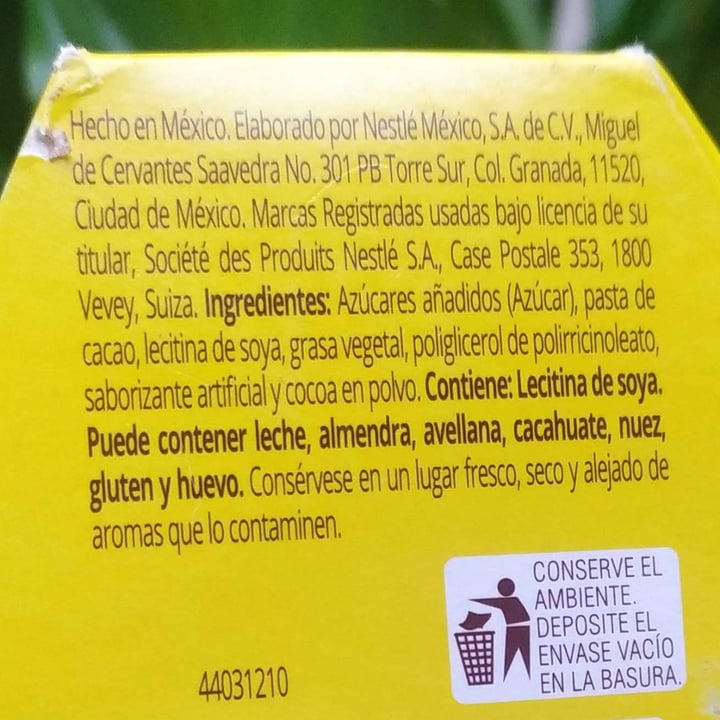 photo of Nestlé Abuelita Original Chocolate Para Mesa shared by @esbey on  17 Oct 2021 - review