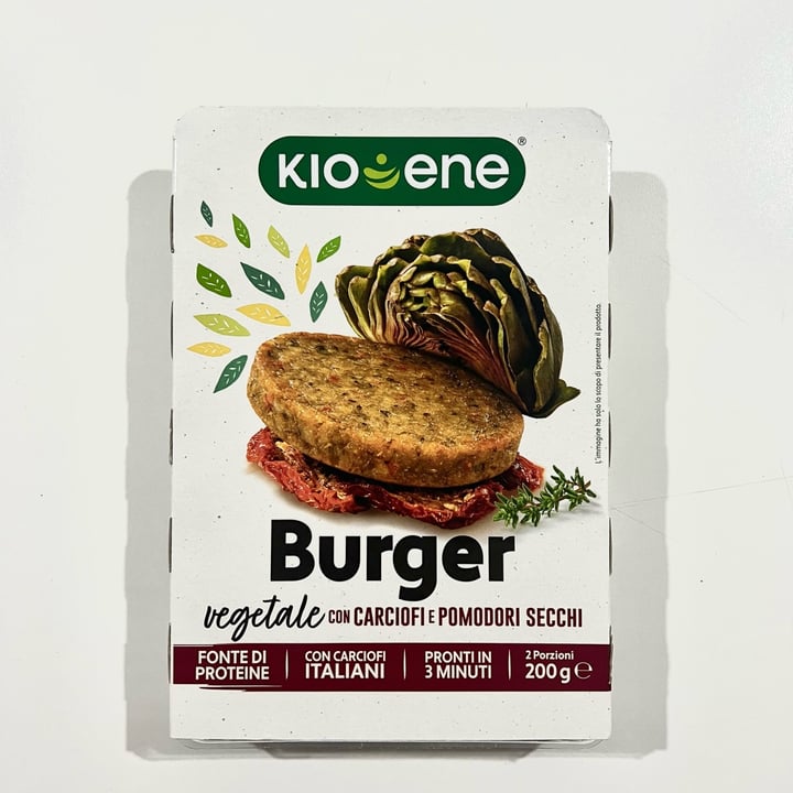 photo of Kioene Burger ai carciofi e pomodori secchi shared by @laurabetti on  07 Jul 2022 - review