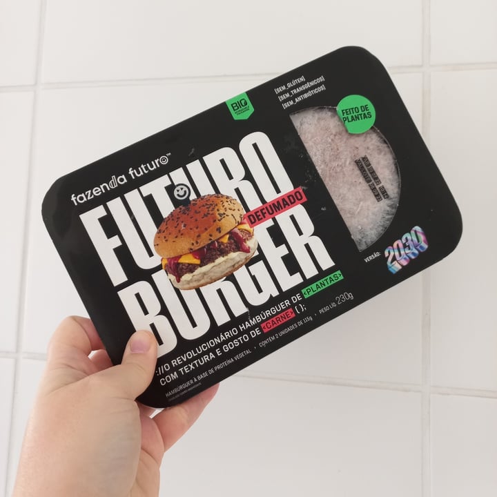 photo of Fazenda Futuro - Future Farm Futuro Burger Defumado shared by @pattyedwige on  14 Oct 2022 - review