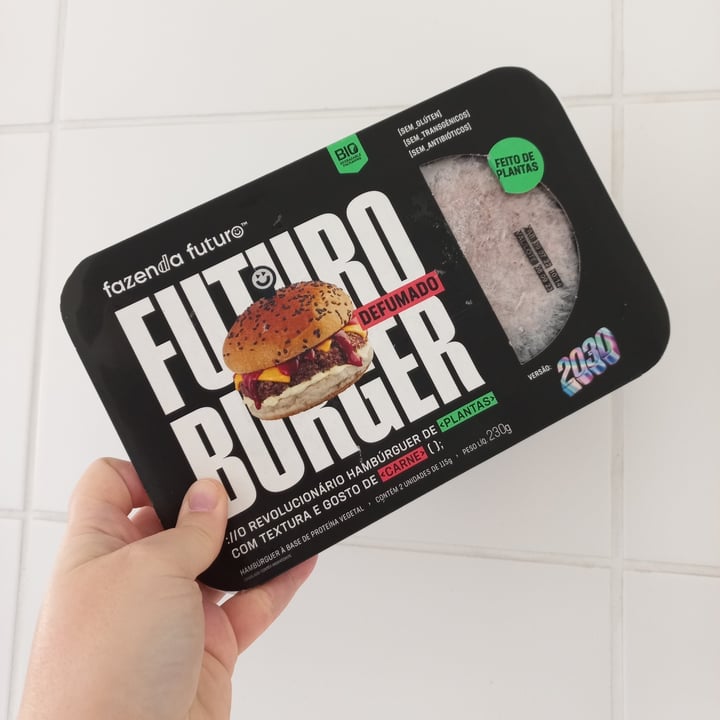 review photo of Fazenda Futuro - Future Farm Futuro Burger Defumado shared by @pattyedwige on 14 Oct 2022 - review
