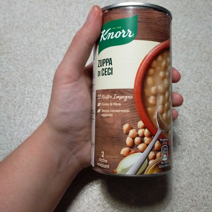 photo of Knorr Zuppa di ceci shared by @larabeans on  30 Dec 2021 - review