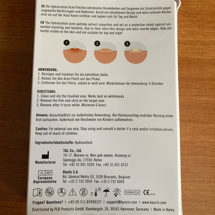 photo of Kascin Acne patch shared by @nicky06 on  23 Mar 2022 - review