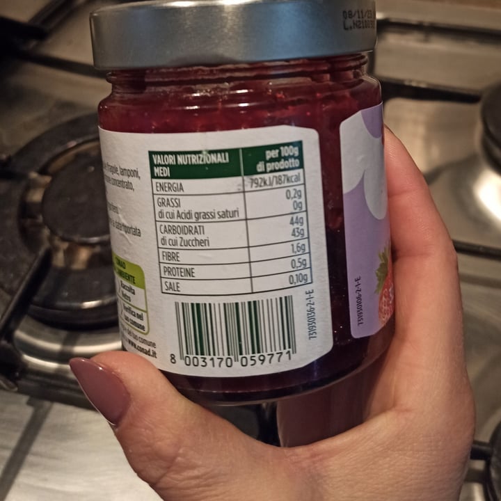 photo of Conad Confettura ai frutti di bosco shared by @danidi90 on  26 Mar 2022 - review