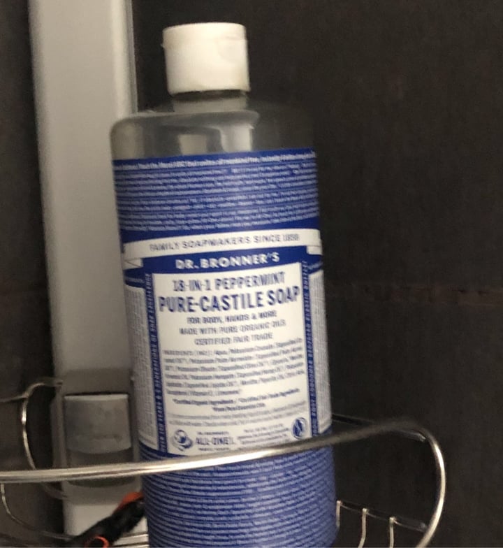 review photo of Dr. Bronner's 18 In 1 Hemp Peppermint Pure-Castile Soap shared by @gomez11 on 03 Sep 2021 - review