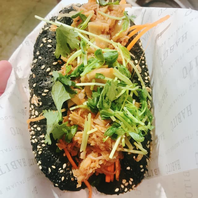 Photo of the dish “Jackfruit Hotdog”