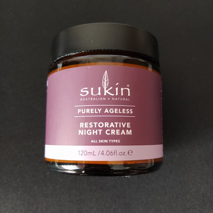 photo of Sukin Restorative night cream - purely ageless shared by @pippapong on  16 Jul 2021 - review