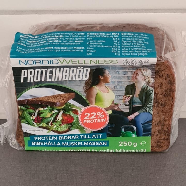 photo of Nordic Wellness Proteinbröd shared by @sara1234 on  25 May 2022 - review