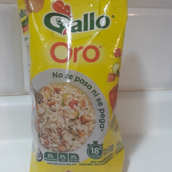 photo of Gallo Arroz Gallo Oro shared by @bariglesias on  26 Aug 2020 - review