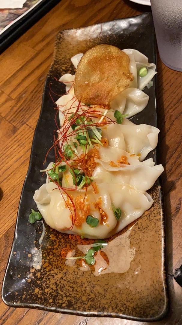 review photo of Huntington Ramen & Sushi Spicy Garlic Dumplings shared by @happyharo on 21 Feb 2020 - review