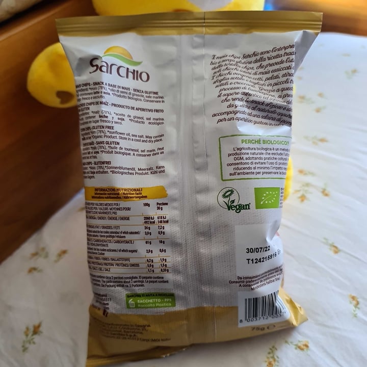 photo of Sarchio Mais Chips shared by @sarazathoth on  23 Feb 2022 - review