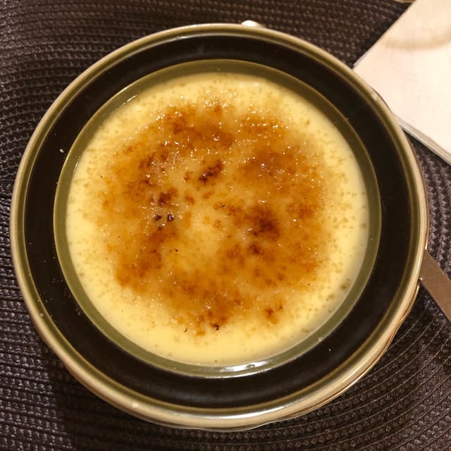 Photo of the dish “crema catalana”