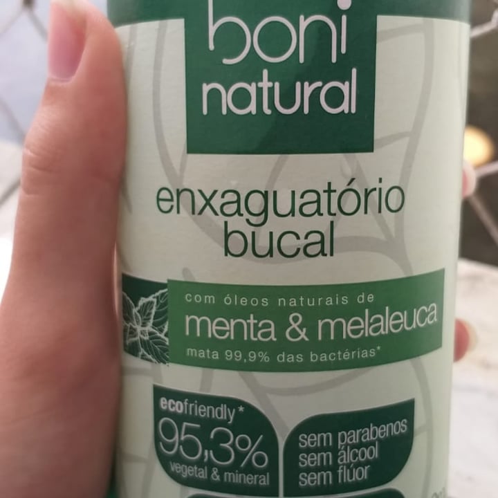 photo of Boni natural Enxaguatório bucal shared by @pattricia on  30 Jan 2022 - review