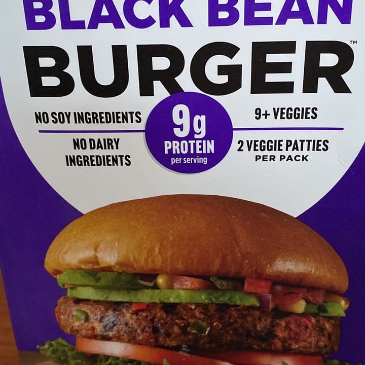 photo of Gardein Ultimate Black Bean Burger shared by @lauriehay on  08 Jul 2022 - review