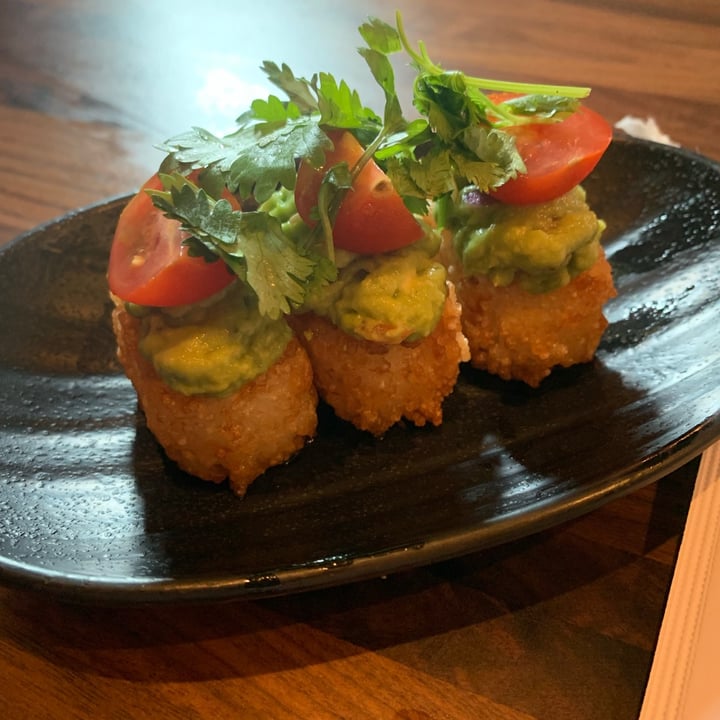 photo of Jinya Ramen Bar Vegan Crispy Rice with Guacamole shared by @atwilley on  06 Sep 2021 - review