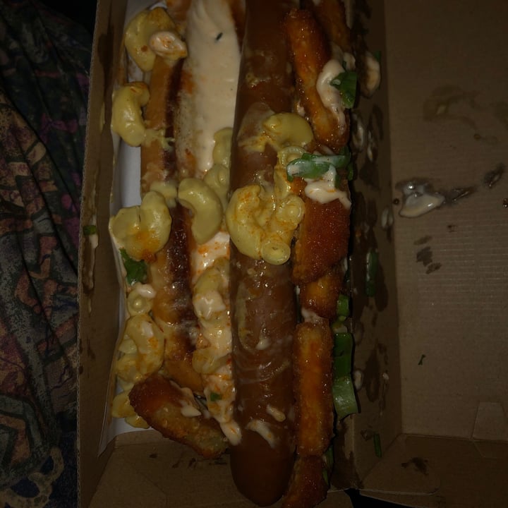 photo of Trusty Buck's BBQ Chikn Hot Dog shared by @thekuceisloose on  20 Mar 2021 - review