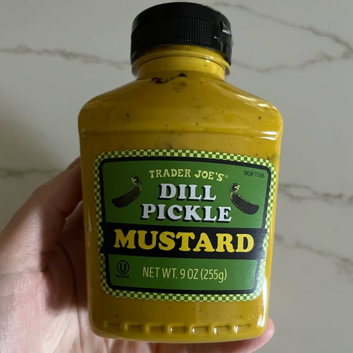 photo of Trader Joe's Dill Pickle Mustard shared by @northmeetssouth on  28 May 2022 - review