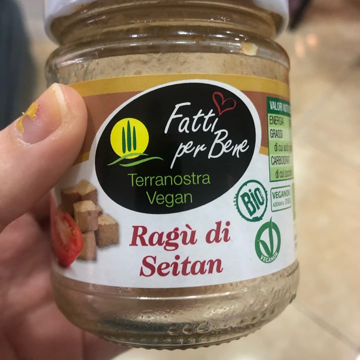 photo of Terranostra Vegan Ragù di seitan shared by @blmkarl on  15 Apr 2022 - review