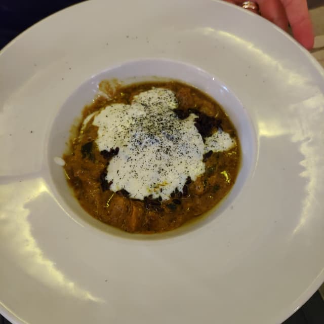 Photo of the dish “Verdure speziate con riso nero e yogurt”