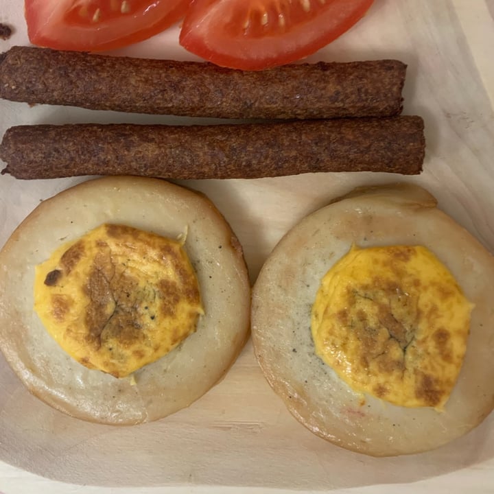 photo of Iezeress eggs and sausages breakfast shared by @mousy on  30 Jun 2021 - review