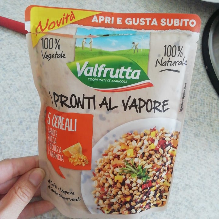 photo of Valfrutta Pronti al vapore 5 cereali shared by @elysadelucchi on  17 May 2021 - review