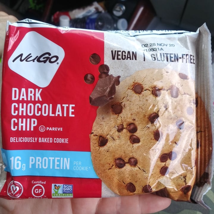 review photo of NuGo Dark Chocolate Chip Protein Cookie shared by @starseedhippie on 23 Jun 2020 - review