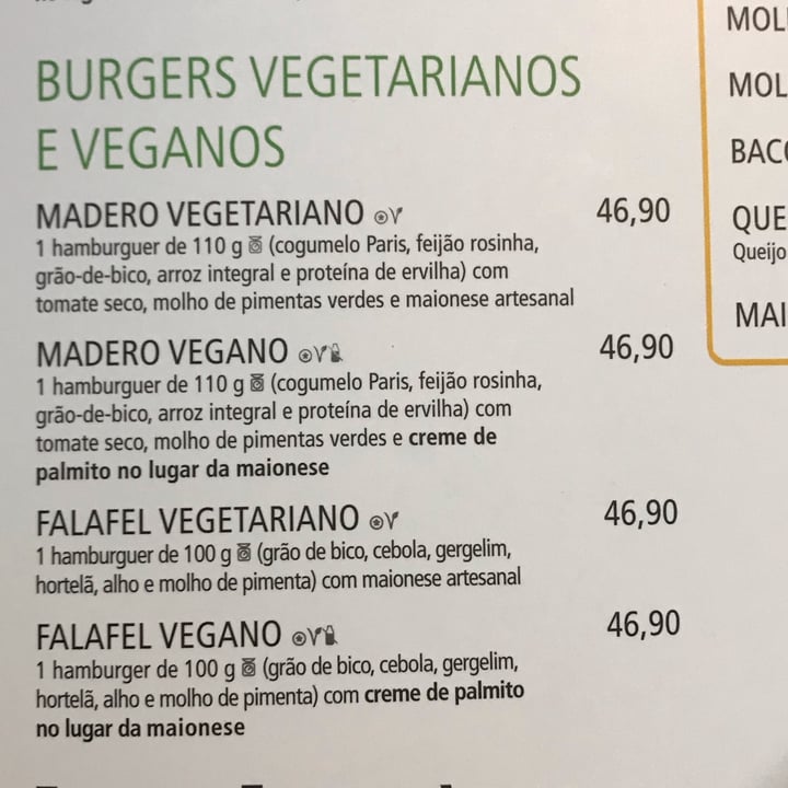 photo of Madero Hamburguer Vegano shared by @mribas on  30 Nov 2022 - review