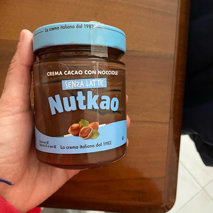 photo of Nutkao Crema cacao con nocciole Senza latte shared by @antonella-boracchia on  06 Dec 2022 - review