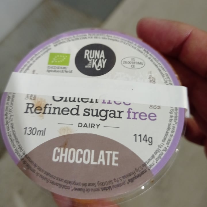 photo of Runa Kay Helado de Chocolate shared by @mitiendavegana on  08 May 2022 - review