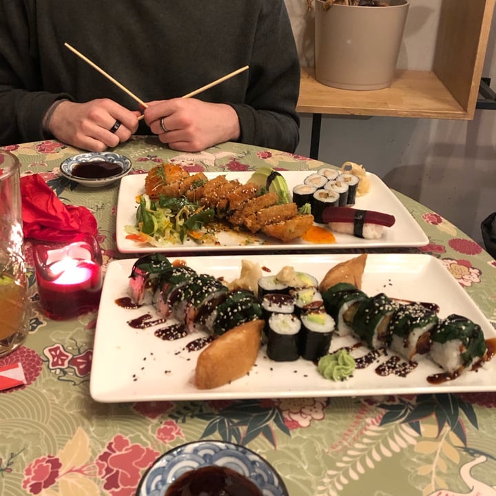 review photo of Chay Veganrestaurant Sushi menu shared by @sarahgina on 10 Mar 2022 - review
