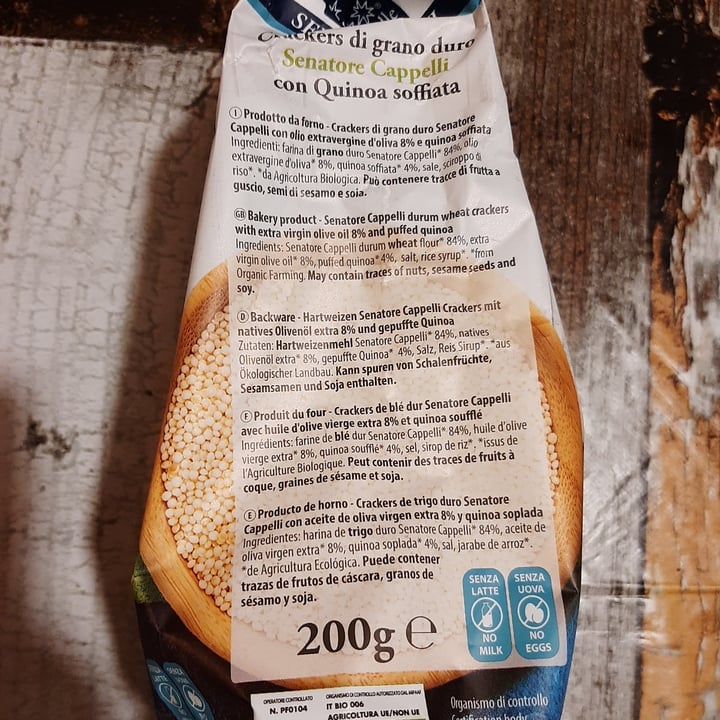 photo of Sottolestelle Crackers di Grano Cappelli shared by @ggiuly91 on  23 Mar 2022 - review
