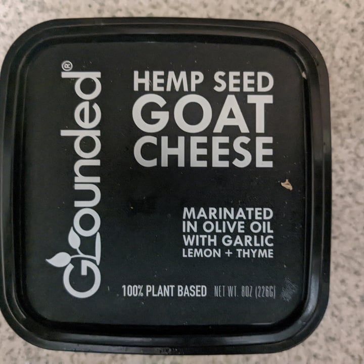 photo of Grounded Hemp Seed Goat Cheese Garlic Lemon & Thyme shared by @vjgan on  30 Sep 2022 - review