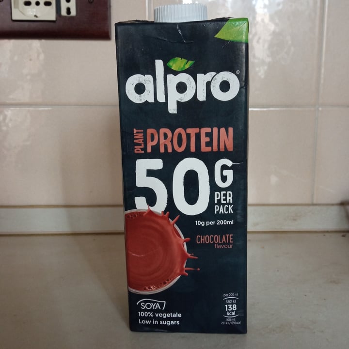 photo of Alpro Alpro 50 protein chocolate shared by @adospgnuolo on  17 Nov 2022 - review