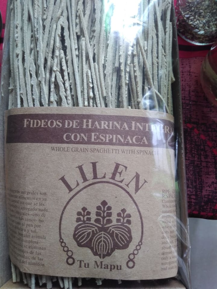 photo of Lilen Lilen fideos integrales/Noodles shared by @ursula on  03 Jul 2019 - review