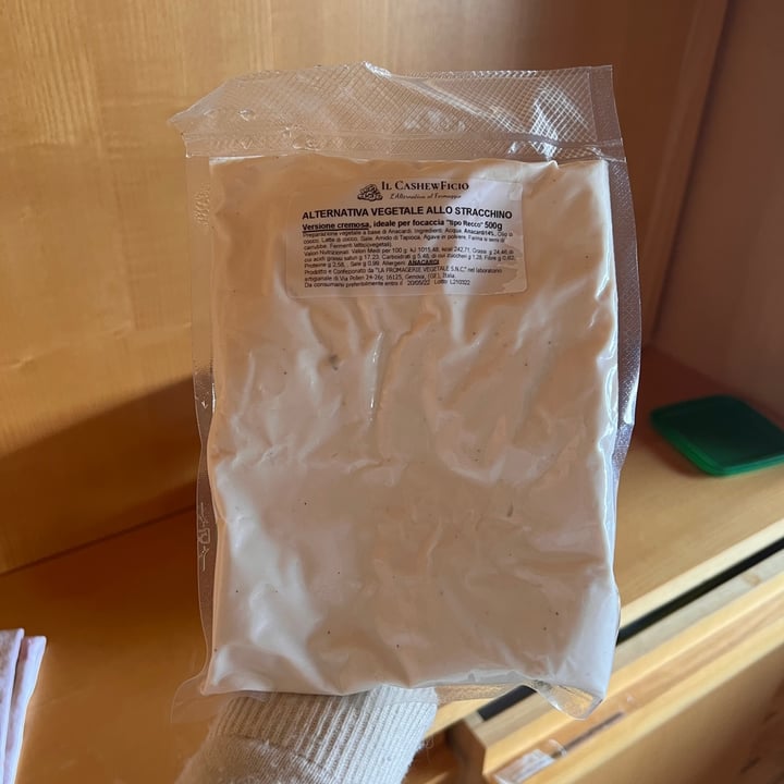 review photo of Il CashewFicio Alternativa vegetale allo stracchino shared by @cucinabotanica on 13 Apr 2022 - review