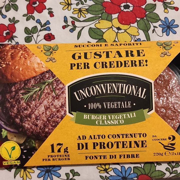 photo of Unconventional Burger Vegetale Classico - Classic Burger shared by @kix-rx on  24 Apr 2022 - review